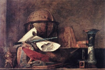 Still life Painting - Scie Jean Baptiste Simeon Chardin still life
